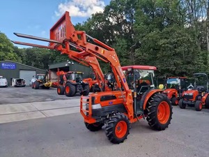 Mini tractor con accesorio para soplador de nieve, modelo de cortacésped, soplador Kubota - Product Image 4