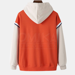 Sudadera con capucha ligera para hombre, nuevo diseño, colección de invierno, estampado de cremallera de Color sólido, OEM, venta al por mayor, XS 6XL, teñido liso - Product Image 2