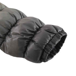 Chaqueta acolchada de invierno holgada Unisex con capucha para hombre, prendas de vestir con cremallera y cuello levantado, chaqueta de plumón de estilo callejero personalizada, ropa - Product Image 5