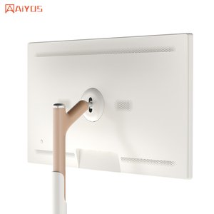 Aiyos 21.5 inch <span class=keywords><strong>Android</strong></span> 15 TV di động trên bánh xe di động thông minh TV với pin sạc điều khiển bằng giọng nói TV 12 Volt thông minh - Product Image 3