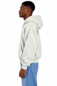Sweat-shirt à capuche pour homme, coupe classique, couleur unie, en molleton de coton, décontracté, anti-rétrécissement, pour l'automne - Product Image 3