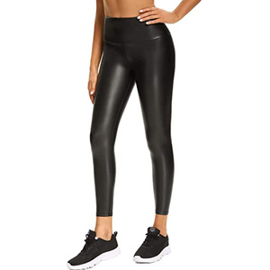 2025 Ropa de tendencia Mujeres Pantalones sexy Cuero Nuevo diseño Mujeres Pantalones de cuero por Power Hint - Product Image 3
