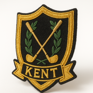 หมุดปักตราประจำหัวไม้กอล์ฟทำจากลวดสีทองหรูหราสำหรับเสื้อเบลเซอร์หมวกสำหรับใส่ในงานเครื่องแบบ - Product Image 6