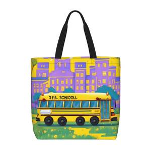 Customizable Tote <b>Bag</b> with Your Own Design and Logo New Folding Style for Personalized Shopping - Product Image 6