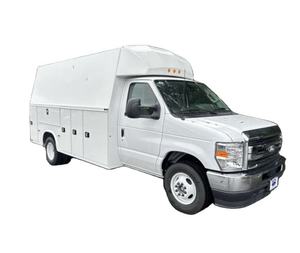 Fourgon utilitaire commercial diesel Euro 5 d'occasion pas cher, modèle E-350 pleine grandeur de 12 pieds 9 pouces, boîte manuelle, année 2026 - Product Image 1