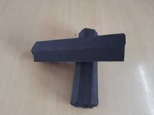 Briquettes de charbon de bois de noix de coco hexagonales de qualité supérieure Durée de combustion 5 heures Charbon de bois naturel pour barbecue et cuisine en plein air - Product Image 2