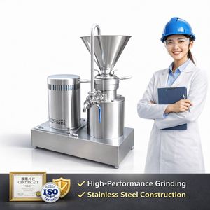 เครื่องบดกระเทียมอุตสาหกรรมใช้304บดถั่วเครื่องทำนมเครื่องบดผลไม้และผักขิงเครื่องบดคอลลอยด์ - Product Image 1