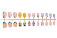 HYC-DJ-1719 Faux Ongles à Presser Motif Fruits d'Été 24 Pièces Design Gel 3D Style Doux Réutilisables Vente en Gros