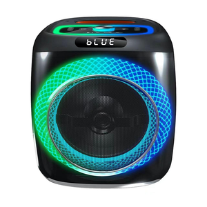 Nouvelle enceinte de fête haute puissance de 8 pouces |   Système audio portable <span class=keywords><strong>Bluetooth</strong></span> |   Haut-parleur unique de 8 pouces avec lumières LED et basses profondes - Product Image 1