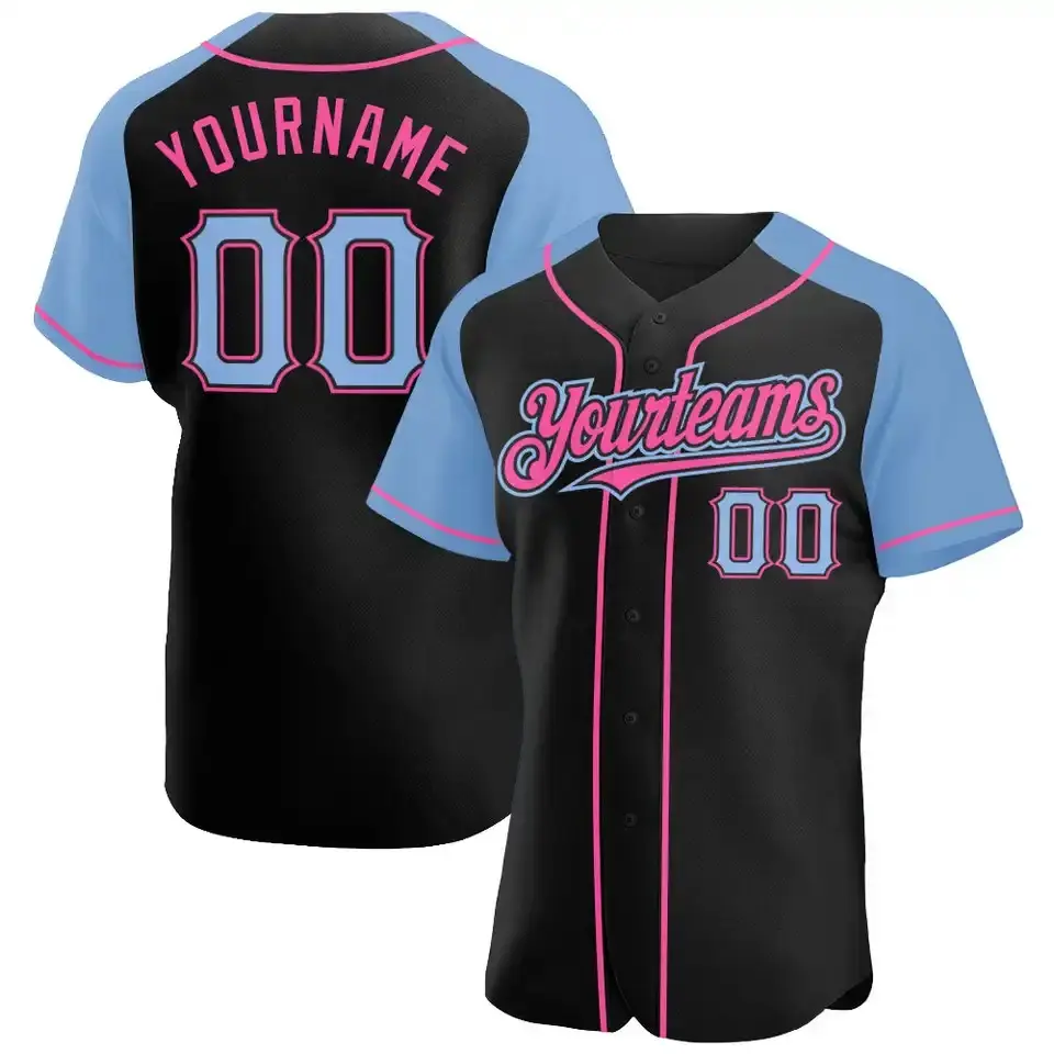 Oem Groothandel Honkbal Jersey Uniform Ademende Honkbal Jersey Sublimatie Blanco Custom Heren Honkbal T Shirts