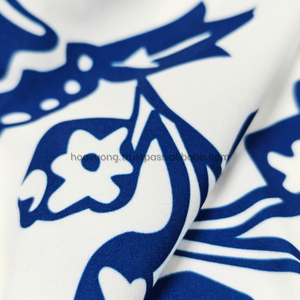 Chất lượng cao kỹ thuật số in 100D vải lụa tùy chỉnh mô hình cho các nhà thiết kế quần áo 120gsm Chiều rộng 153cm - Product Image 2