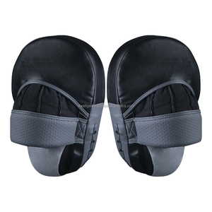 Boxing <b>Focus</b> <b>Pads</b> Custom Logo Cowhide Leather Mitts Punching <b>Pads</b> Comfortable Durable All Seasons Training Equipment Wholesale - Product Image 2