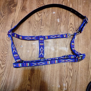 Halter de cheval parfaitement ajusté dans toutes les tailles et couleurs disponibles avec des raccords en laiton argenté dans toutes les nuances - Product Image 5