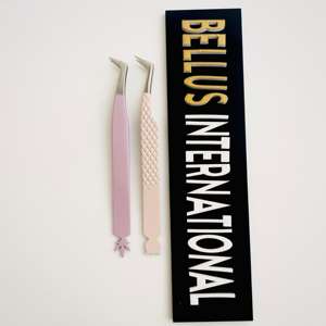 Pince à cils Offre Spéciale Pince à épiler durable en acier inoxydable à prise fine Couleur et logo personnalisés disponibles avec un faible approvisionnement en quantité minimale de commande - Product Image 2