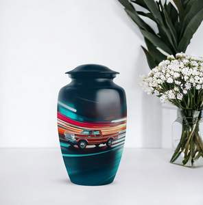 Urnes funéraires de camion adulte de style américain classique pour cendres masculines et féminines pour restes funéraires d'hommes et de femmes - Product Image 6