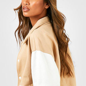 Chaquetas Varsity de Moda Urbana para Mujer con Diseños Personalizados de Alta Calidad - 100% Algodón Transpirable con Opciones de Color Personalizadas - Product Image 5