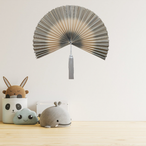 พัดลมตกแต่งผนังพัดลมติดผนังตกแต่งผนังแบบแขวนติดผนังของตกแต่งบ้านอุปกรณ์ตกแต่งบ้านที่สวยงามมากขายส่ง - Product Image 4