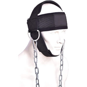 Arnés de cabeza deportivo de neopreno antideslizante ajustable Entrenamiento Levantamiento de pesas Soporte de elevación de cabeza y cuello - Product Image 1