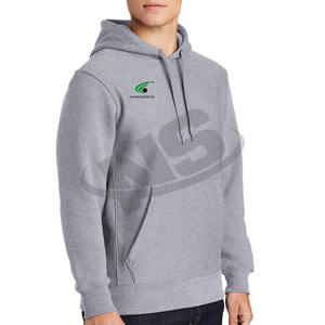 Sudaderas con Capucha de Algodón para Hombre al por Mayor de Fábrica, Tejido Combinado, Ropa Casual de Invierno, Sudadera con Logotipo Personalizado - Product Image 3