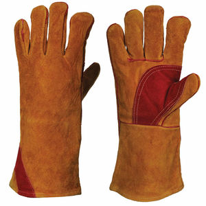 Gants de soudage en cuir en fibre de papier d'aluminium résistant à la chaleur extrême - Product Image 2