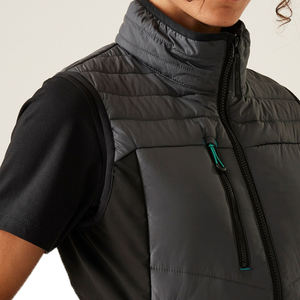 Wholesale Gilet vest Lightweight Warm Puffer Vest Running Winter Hybrid Sleeveless Quilted Water Resistant gilet <b>waistcoat</b> - Product Image 4