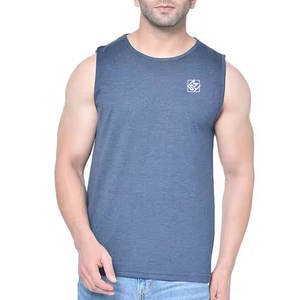 เสื้อกล้ามผ้าฝ้าย100% ที่กำหนดเองสำหรับผู้ชายเสื้อกล้ามสำหรับยิมพร้อมพิมพ์ลายปักออกแบบได้ตามต้องการสำหรับผู้ชายเสื้อผ้ายิม - Product Image 6