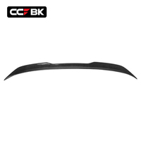 Pour BMW G30 520i 530i 540i 550i F90 M5 2017-2023 Aileron de coffre arrière en carbone sec style SMP, becquet de coffre, becquet de type ducktail ou becquet de type duckbill