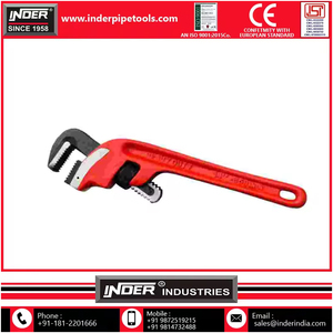Heavy Duty Offset Pipe Wrench for Pipe <b>Fitting</b> 100% Pure Cast Iron Offset Pipe Wrench at <b>Best</b> Price - Product Image 4