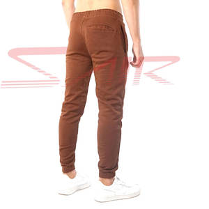 Pantalons décontractés coupe ajustée pour hommes Design personnalisé uni Offre Spéciale toile de polyester en coton Meilleur prix pour votre propre style - Product Image 2