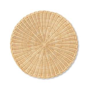Set de table rond en rotin naturel artisanal d'Inde, rehaussez votre table à manger et vos réceptions avec une élégance intemporelle - Product Image 2
