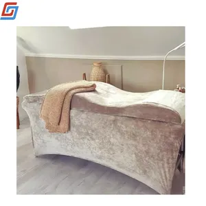 Dobrável completa massagem corporal mesa ajustável Hight Metal Beauty Bed