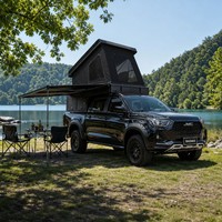 Nouveau camping-car à coque rigide escamotable 2026 avec barre lumineuse LED pour pick-up JMC DADAO