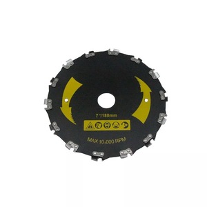 Hoja de sierra de corte recto para herramientas de corte, 350 mm de diámetro, acabado blanco, grado industrial, OEM, para corte de asfalto - Product Image 1