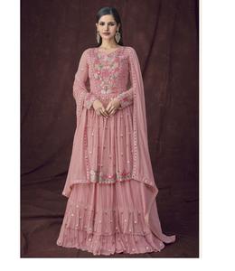 Royal export-ropa de fiesta de nuevo diseñador, sequnce pesado y bata de trabajo de papel de aluminio con nuevo color con fondo - Product Image 1