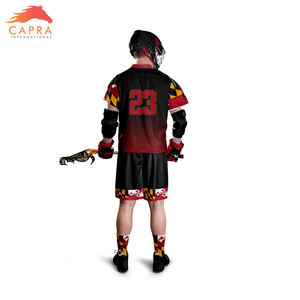 Uniformes sublimés de crosse 100% ensembles confortables respirables d'uniforme de crosse de polyester - Product Image 5