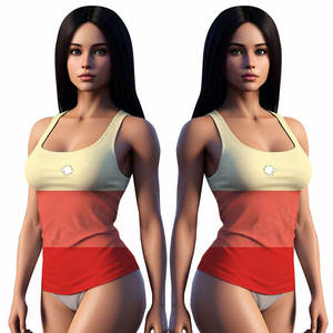 Débardeur respirant pour femme, entraînement en salle de sport, évacuation de l'humidité, débardeur écologique pour femme, nouveau design de débardeur pour femme - Product Image 6