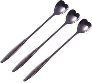 Cuillère à thé Cuillère en acier miroir Accessoires de cuisine à manche court Tailles personnalisées et restaurants utilisés - Product Image 3