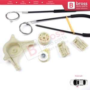 Kit de Reparación de Elevalunas BWR863, Puerta Delantera Izquierda para Vito Viano Mixto Clase V MK2 W639 2003-2010 6397200046 - Product Image 5