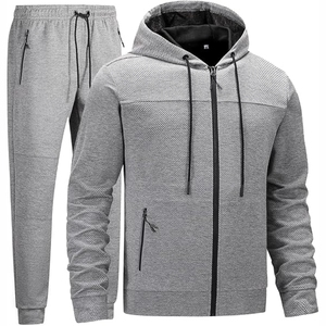 Conjunto de Sudadera con capucha de invierno de última calidad, ropa deportiva, nuevo conjunto de hombre, chándal de Jersey de calle a la moda - Product Image 2