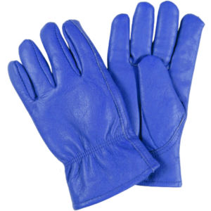 ถุงมือขับรถหนังแพะแท้คุณภาพพรีเมียม กันลื่น ระบายอากาศได้ดี ยืดหยุ่น ถุงมือทำงานเพื่อความปลอดภัยในอุตสาหกรรม ถุงมือหนังผสมผ้าฝ้าย - Product Image 6