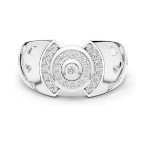 Bague en diamant cultivé en laboratoire de 0,328 carats pour femmes, clarté VVS-VS EF, or 18 carats, 14 carats, 10 carats et argent 925, or rose, or jaune, or blanc - Product Image 2