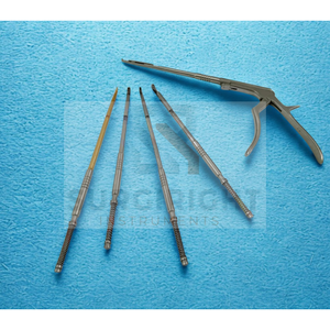 Orthopedic Surgical Instruments <b>Set</b> Stainless Steel Precision Spine Surgery Rongeurs Electric Ergonomic Grip by Surgi Right - Product Image 2