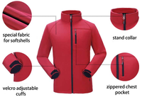 Venta caliente chaqueta Softshell duradera impermeable motocicleta equipo desgaste chaqueta F1 Racing Stand Collar equipo de protección OEM 2025