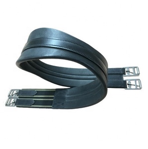 Circunferencia de cuero ecuestre duradera con logotipo personalizado Equipo de doma de caballos de estilo occidental para deportes de equitación al aire libre - Product Image 1