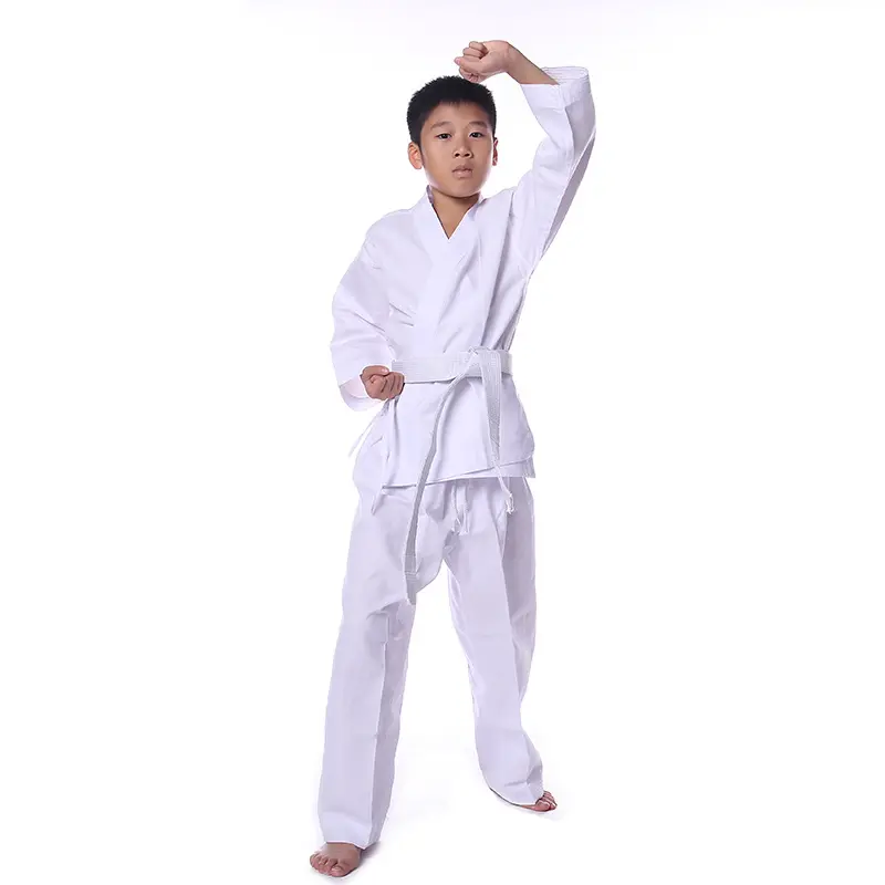 Chất lượng cao võ thuật Kimono tùy chỉnh thực hiện màu đen Karate đồng phục gi võ thuật mặc Karate đồng phục