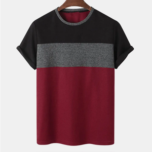 Venta al por mayor OEM impresión personalizada liso en blanco sublimación 100% camisetas de poliéster blanco deporte gimnasio correr Quick Dri Dry-Fit camisetas de los hombres - Product Image 1