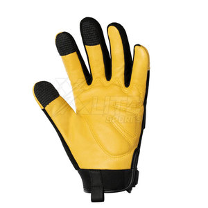 Gants de travail classiques, gants mécaniques avec paume antidérapante pour la réparation automobile, le service en garage, l'atelier et les travaux mécaniques - Product Image 4