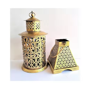 Superior Quality <b>Moroccan</b> Hanging Lantern Durable Indoor Outdoor Metal <b>Decorative</b> Piece for Multi-Use Places Christmas - Product Image 3
