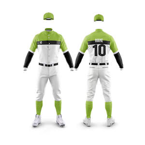 Uniformes de baseball et de softball au design unique, personnalisables, 100% polyester, uniformes de baseball les plus vendus - Product Image 4