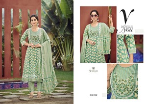 Nouvelle collection d'été pour Cotton Salwar Kameez avec Dupatta pour un beau look indien disponible à des prix abordables - Product Image 2